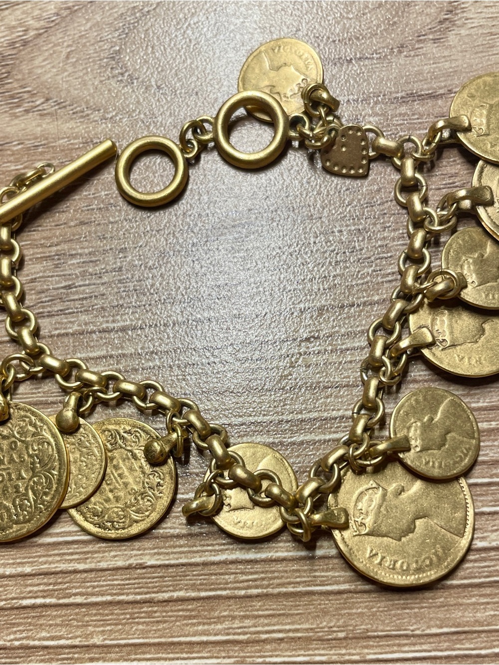 Stella & Dot Gold-Tone Coin Bracelet - Women's Jewelry
